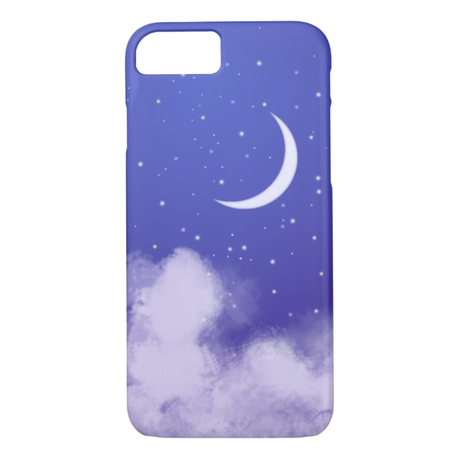 Capa Para iPhone, Case-Mate DreamNight Sky com Moon Crescente (Verso)