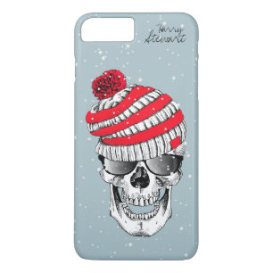 Capa Para iPhone Da Case-Mate Duende do crânio do papai noel