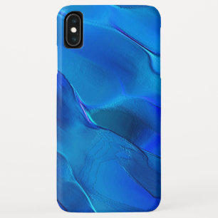 Capa Para iPhone Da Case-Mate Dunas metálicas em tons de azul vívido