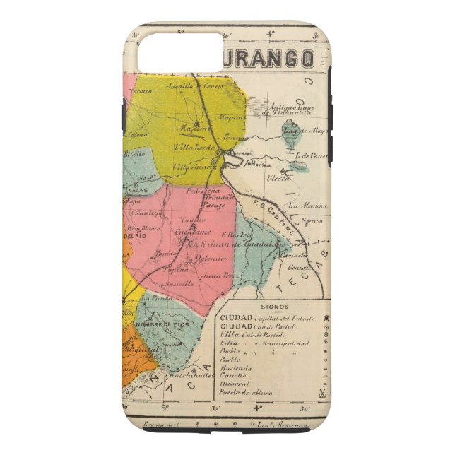 Capa Para iPhone, Case-Mate Durango, México (Verso)