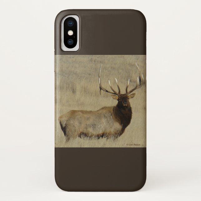 Capa Para iPhone, Case-Mate E30 Alce Touro Grande Touro (Verso)