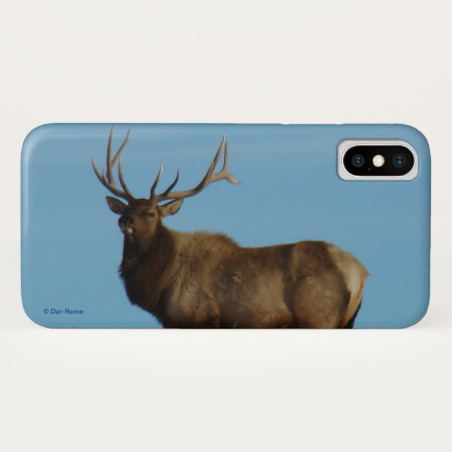 Capa Para iPhone, Case-Mate E62 Alce Touro no Céu (Verso (Horizontal))