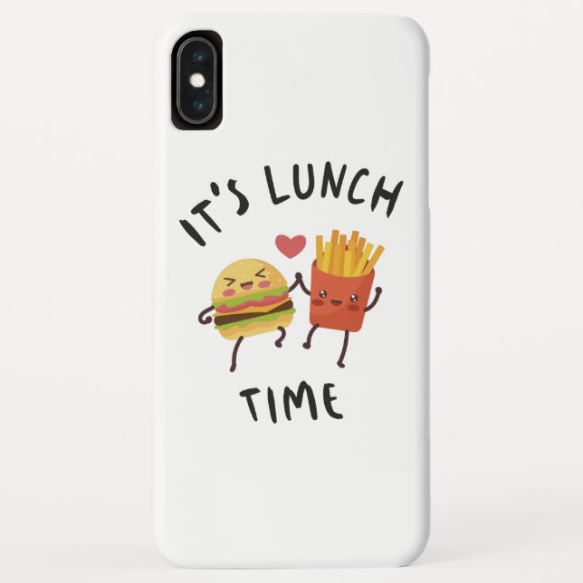 Capa Para iPhone, Case-Mate É hora do almoço (Verso)