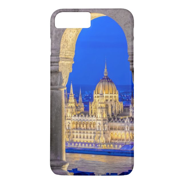 Capa Para iPhone, Case-Mate Edifício do Parlamento húngaro em Dusk (Verso)