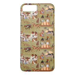 Capa iPhone 8 Plus/7 Plus Egito Padrão de símbolos
