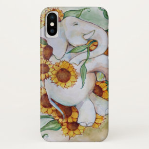 Capa Para iPhone Da Case-Mate Elefante de girassol
