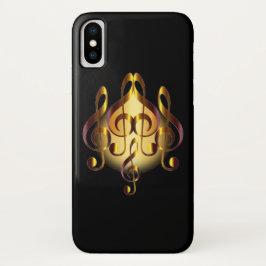 Capa Para iPhone Da Case-Mate Elegance Musical Heart Design em Preto
