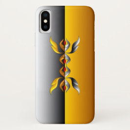 Capa Para iPhone Da Case-Mate Elegância Duo em Dourado e preto