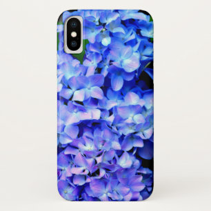 Capa Para iPhone Da Case-Mate Elegante azul-púrpura magenta hidrangea floral