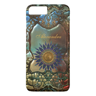 Capa Para iPhone Da Case-Mate Elegante Classe Ouro Metal Arte Nova