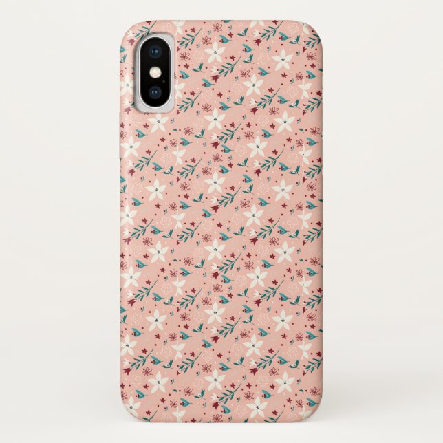 Capa Para iPhone, Case-Mate Elegante cor-de-rosa (Verso)