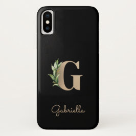 Capa Para iPhone Da Case-Mate Elegante Monograma Dourado - Letra G