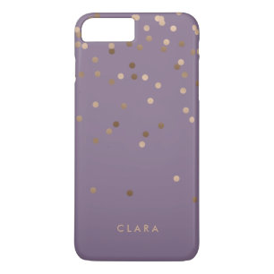 Capa Para iPhone Da Case-Mate elegante pintinho glam rosa dourado confetti ponto