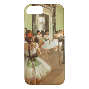 Capa iPhone 8/7 Elegante Vintage Degas A Classe Dança, Ballerina
