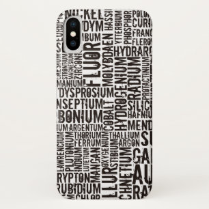 Capa Para iPhone Da Case-Mate Elementos químicos...