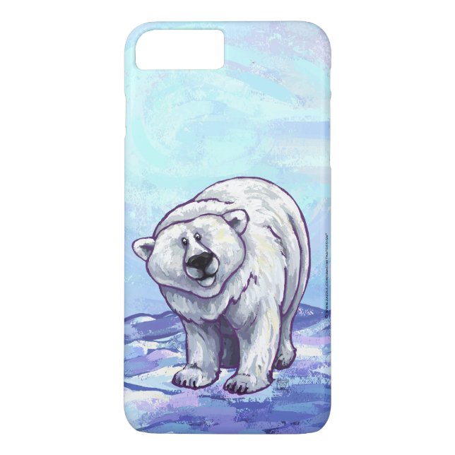 Capa Para iPhone, Case-Mate Eletrônicos de Urso Polar (Verso)