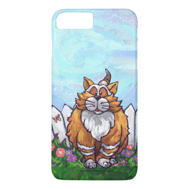Capa Para iPhone, Case-Mate Eletrônicos Ginger Cat (Verso)