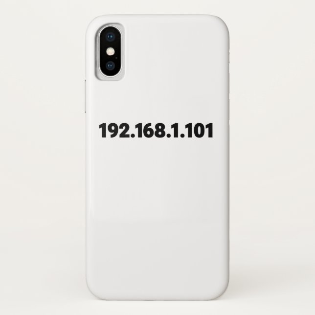 Capa Para iPhone, Case-Mate Endereço IP (Verso)