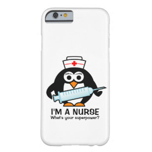 Capa Barely There Para iPhone 6 Enfermagem engraçada no iPhone 6 case   enfermeira