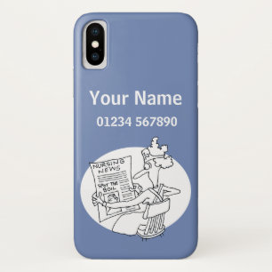 Capa Para iPhone Da Case-Mate Enfermeira - Tema Médico Cartoon