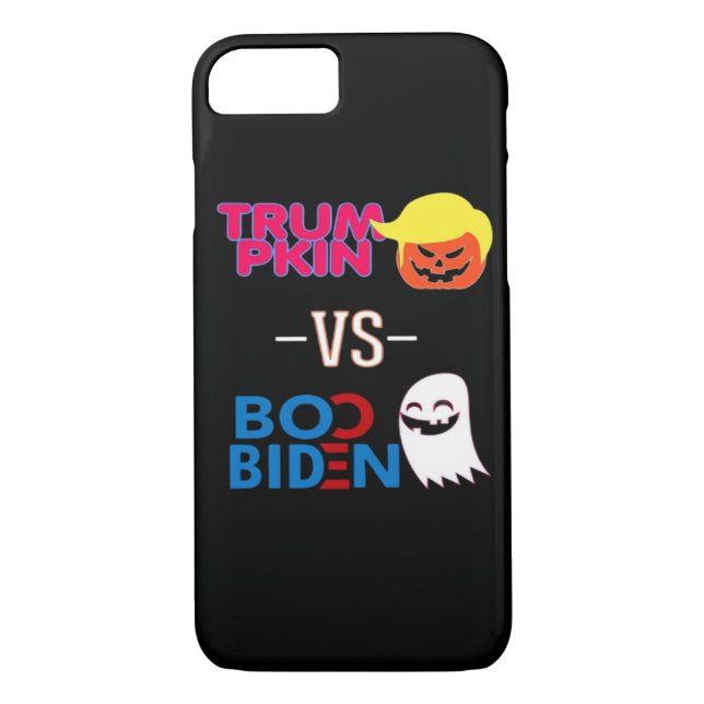 Capa Para iPhone, Case-Mate Engraçado Trumpkin Vs Boo Biden Design Classe Hall (Verso)