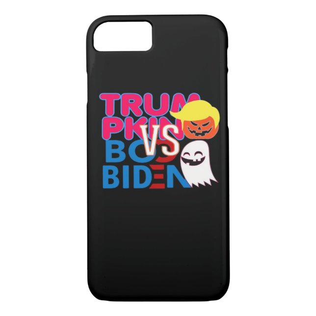 Capa Para iPhone, Case-Mate Engraçado Trumpkin Vs Boo Biden Design Classe Hall (Verso)