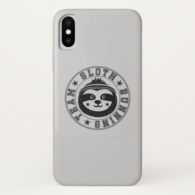Capa Para iPhone, Case-Mate Equipe Running da preguiça (Verso)