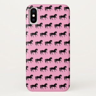Capa Para iPhone Da Case-Mate Escarpa Rosa e Cavalo Negro