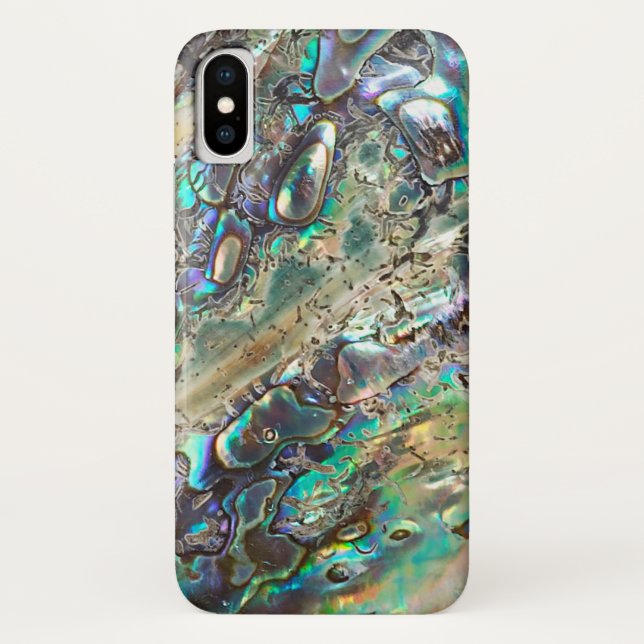 Capa Para iPhone, Case-Mate Escudo do paua da rainha (Verso)