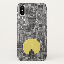 Capa Para iPhone Da Case-Mate espaço cidade sol bw