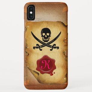 CAPA PARA iPhone XS MAX ESPADARIAS CRUZADAS MONOGRAMAS BOMBAS BOMBAS