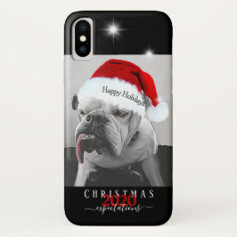 Capa Para iPhone Da Case-Mate Esperanças de Natal de 2020, Huey no chapéu de Pap