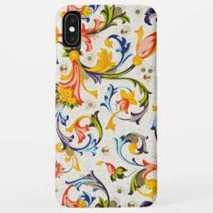 Capa Para iPhone Da Case-Mate ESPIrais FLORAIS RENASCENTISTAS FLORENTINAS, FLORE