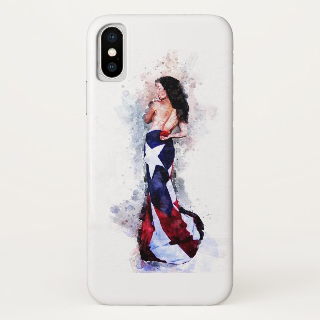 Capa Para iPhone, Case-Mate Espírito de Puerto Rico (Verso)