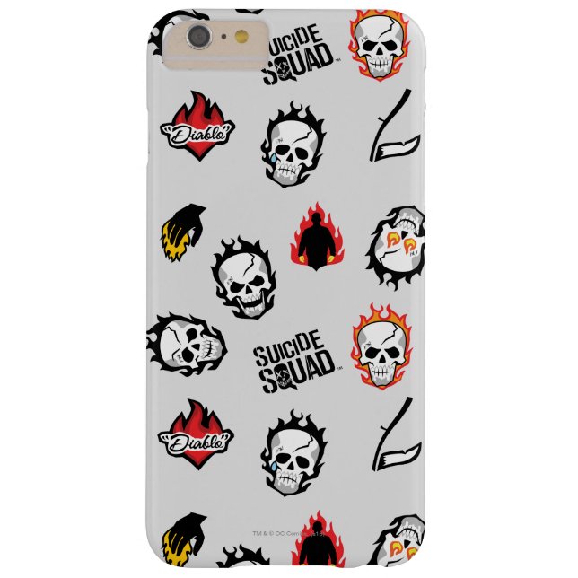 Capa Para iPhone, Case-Mate Esquadrão Suicida | Diablo Emoji Pattern (Verso)