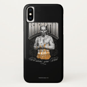 Capa Para iPhone X Esquadrão Suicida   El Diablo "Redenção" Tatuag