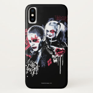 Capa Para iPhone Da Case-Mate Esquadrão Suicida Joker & Harley Painted Grafit
