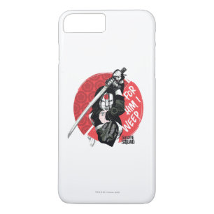 Capa Para iPhone Da Case-Mate Esquadrão Suicida   Katana "Para Ele Eu Choro"