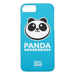 Capa iPhone 8/7 Esquadrão Suicida   Logotipo Panda Purveyors