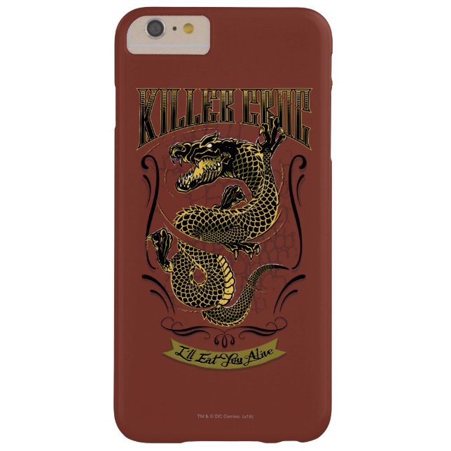 Capa Para iPhone, Case-Mate Esquadrão Suicida | Tatuagem em Croc (Verso)