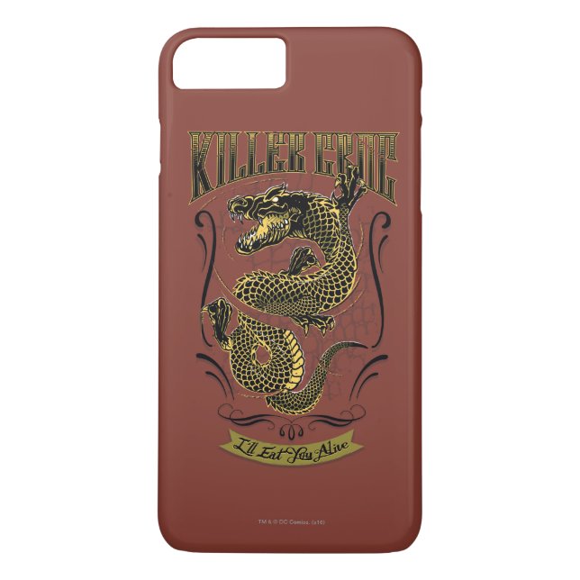 Capa Para iPhone, Case-Mate Esquadrão Suicida | Tatuagem em Croc (Verso)