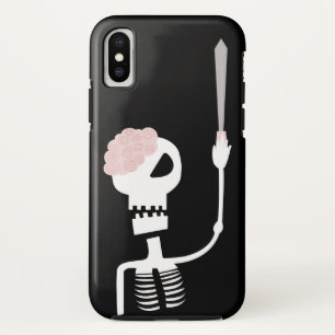 Capa Para iPhone Da Case-Mate esqueleto de Halloween com uma espada