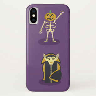 Capa Para iPhone Da Case-Mate Esqueleto do Dia das Bruxas Drácula Múmia Ceifador