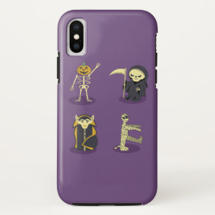 Capa Para iPhone Da Case-Mate Esqueleto do Halloween Drácula Múmia Ceifador