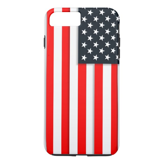 Capa Para iPhone, Case-Mate Estado Unidos Simples Bandeira dos EUA (Verso)
