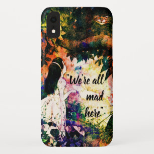 Capa Para iPhone Da Case-Mate Estamos todos loucos aqui Alice no País das Marav