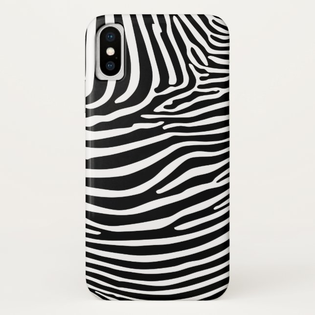 Capa Para iPhone, Case-Mate Estampa de Zebra (Verso)