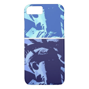 Capa Para iPhone Da Case-Mate Estátua de Arte Pop azul da Lady Liberty iPhone 7 