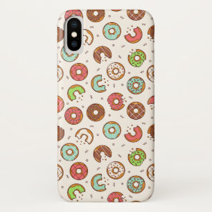 Capa Para iPhone Da Case-Mate Estilo Colorido de Padrão de Rosquinha Retroativo