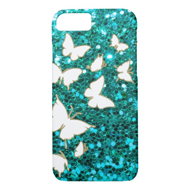 Capa Para iPhone, Case-Mate Estilo de Butterly Bling (Verso)